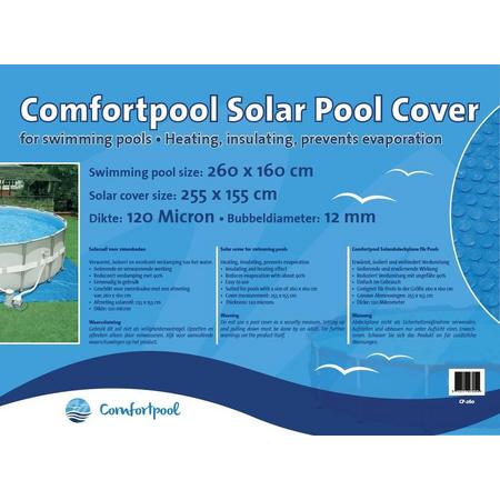 Comfortpool Solar afdekzeil | 260x160cm